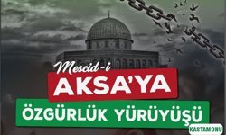 Kastamonu Mescid-i Aksa için yürüyecek