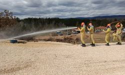 Kastamonu’da orman yangınlarına müdahale yarışı tamamlandı