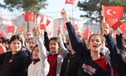 Kastamonu'da okullarda ders zili bayrak töreni ile çaldı