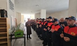 Cide’de itfaiye eri ebediyete uğurlandı