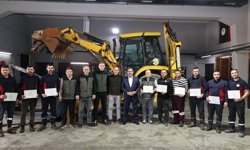 Orman personeline teşekkür belgesi takdim edildi