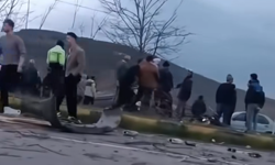 Taşköprü yolunda feci kaza! 7 yaralı