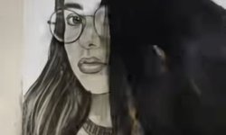 Yağmur için çizdi, sosyal medya ayağa kalktı