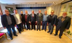 Cideli muhtarlar sorunlarını Ünlü’ye iletti