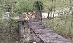 Cide’de o köprü için Kaymakamlık bakın ne yaptı!