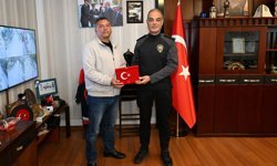 Polis Memuru Vedat Çiçen emekliliğe uğurlandı