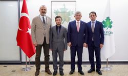 Gelecek Partisi Kastamonu heyeti Davutoğlu ile görüştü
