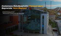 Kastamonu Belediyesi'nden Personel Alımı: Başvurular Yarın Başlıyor!