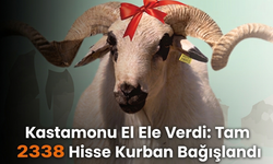 Kastamonu el ele verdi: 2338 hisse kurban bağışlandı