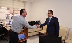 Kastamonu İl Millî Eğitim Müdürü kurum personelleri ile bayramlaştı