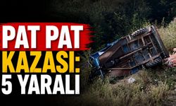 Doğanyurt’ta pat pat devrildi: 5 yaralı