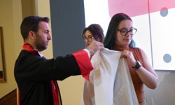 Geleceğin veteriner hekimleri beyaz önlüklerini giydi