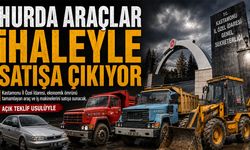 Kastamonu'da hurda araçlar ihaleyle satışa çıkıyor