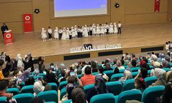 Kastamonu'da kursiyer minikler yıl sonu heyecanı yaşadı