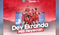Cide'de milli heyecan dev ekranda yaşanacak