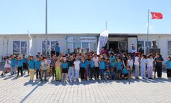 Acacia Maden deprem bölgesindeki çocuklarla çevre için bir araya geldi