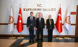 Ağlı ve Pınarbaşı kaymakam vekilleri Vali Dallı’ya veda etti