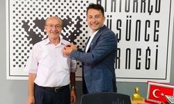Başkan Baltacı'nın babası, ADD Kastamonu'ya üye oldu