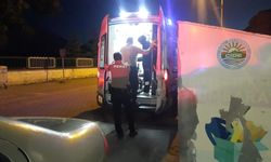 Cide’de alışveriş yapan genç, markette bayıldı