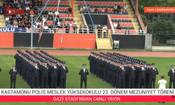 CANLI YAYIN: Kastamonu PMYO’da mezuniyet heyecanı