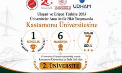 Kastamonu Üniversitesi UDHAM Yarışmasında en fazla ödül alan üniversite oldu