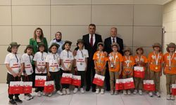 Minik kaşifler Kastamonu’ya ödülle döndü