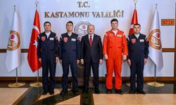 Türk Yıldızları’ndan Kastamonu Valisi Dallı’ya ziyaret
