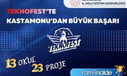 Kastamonu’dan 23 proje TEKNOFEST 2026’da yarı finale yükseldi
