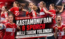 Kastamonu’nun 6 genç hentbolcusu milli formayı giyecek