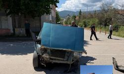 Kastamonu'nun ilçesinde yine aynı kavşak, yine kaza!
