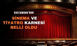 Kastamonu'nun sinema ve tiyatro karnesi belli oldu