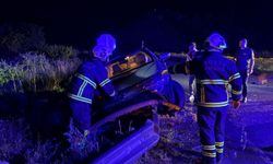Kastamonu'da korkutan kaza: Bariyerlere çıktı!