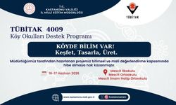 “Köyde Bilim Var” projesine TÜBİTAK’tan destek
