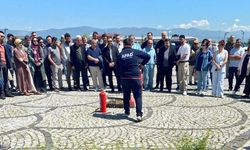 KÜ İdari personeline AFAD destekli yangın eğitimi
