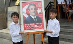 Şehit Uğur Yıldız, adını taşıyan okulda dualarla anıldı