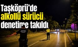 Taşköprü’de alkollü sürücü denetime takıldı
