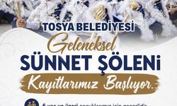Tosya Belediyesi’nde "Geleneksel Sünnet Şöleni" kayıtları başlıyor