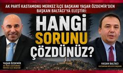 Yaşar Özdemir'den Başkan Baltacı'ya sert eleştiri