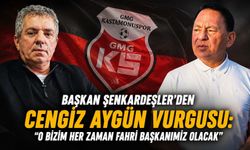 Başkan Şenkardeşler'den Cengiz Aygün vurgusu: "O bizim her zaman fahri başkanımız olacak"