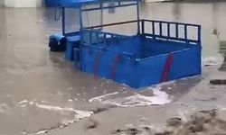 Kastamonu'da selin vurduğu ilçede camiyi su bastı