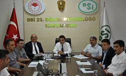Kastamonu ve üç ildeki DSİ yatırımları masaya yatırıldı