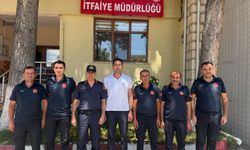İlçe Jandarma Komutanı'ndan veda ziyareti