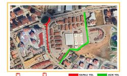 Kuzeykent’te o cadde trafiğe kapatıldı