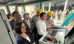Kastamonu Belediyesi’nin parke üretim tesisi hizmete açıldı