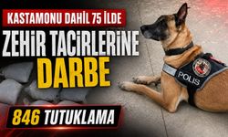 Kastamonu dahil 75 ilde zehir tacirlerine darbe