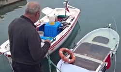 Kastamonu'da "Batık Ali"nin teknesi yağmur sularına yenik düştü