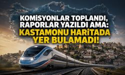 Komisyonlar toplandı, raporlar yazıldı ama: Kastamonu haritada yer bulamadı!