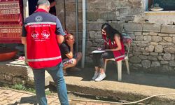 Cide’de selden etkilenen 338 kişiye psikososyal destek