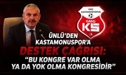 Ünlü’den Kastamonuspor’a destek çağrısı: “Bu kongre var olma ya da yok olma kongresidir”