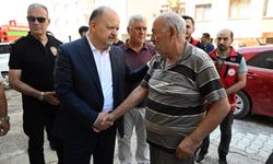 Vali Meftun Dallı Cide’de sel sonrası çalışmaları yerinde inceledi